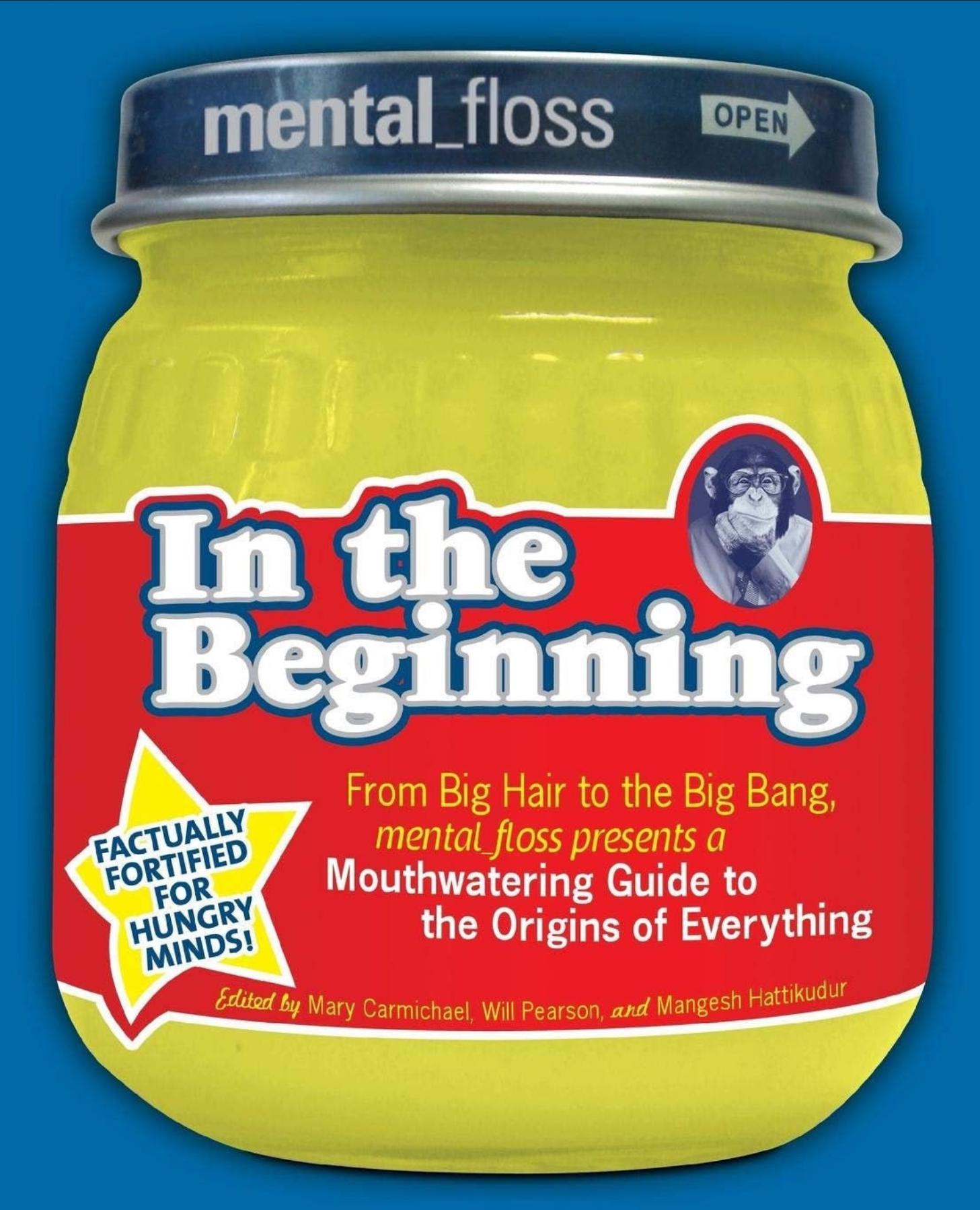 In the Beginning: A Mouthwatering Guide to the Origins of Everything - Mint Condition Book! Great Gift for All Ages!