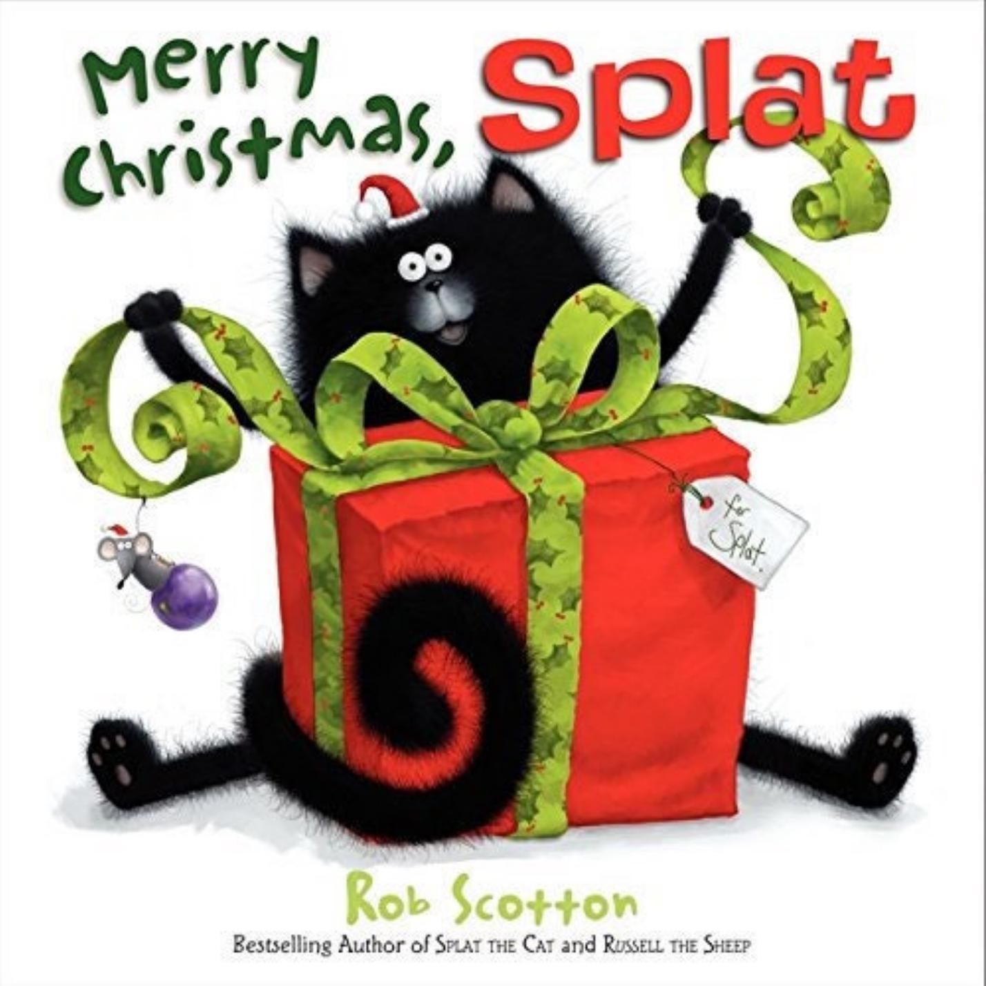 MERRY CHRISTMAS, SPLAT By Rob Scotton - New Hardcover Book! Perfect Gift for New Readers Aged 4-8 Years, Etsy Best Price!