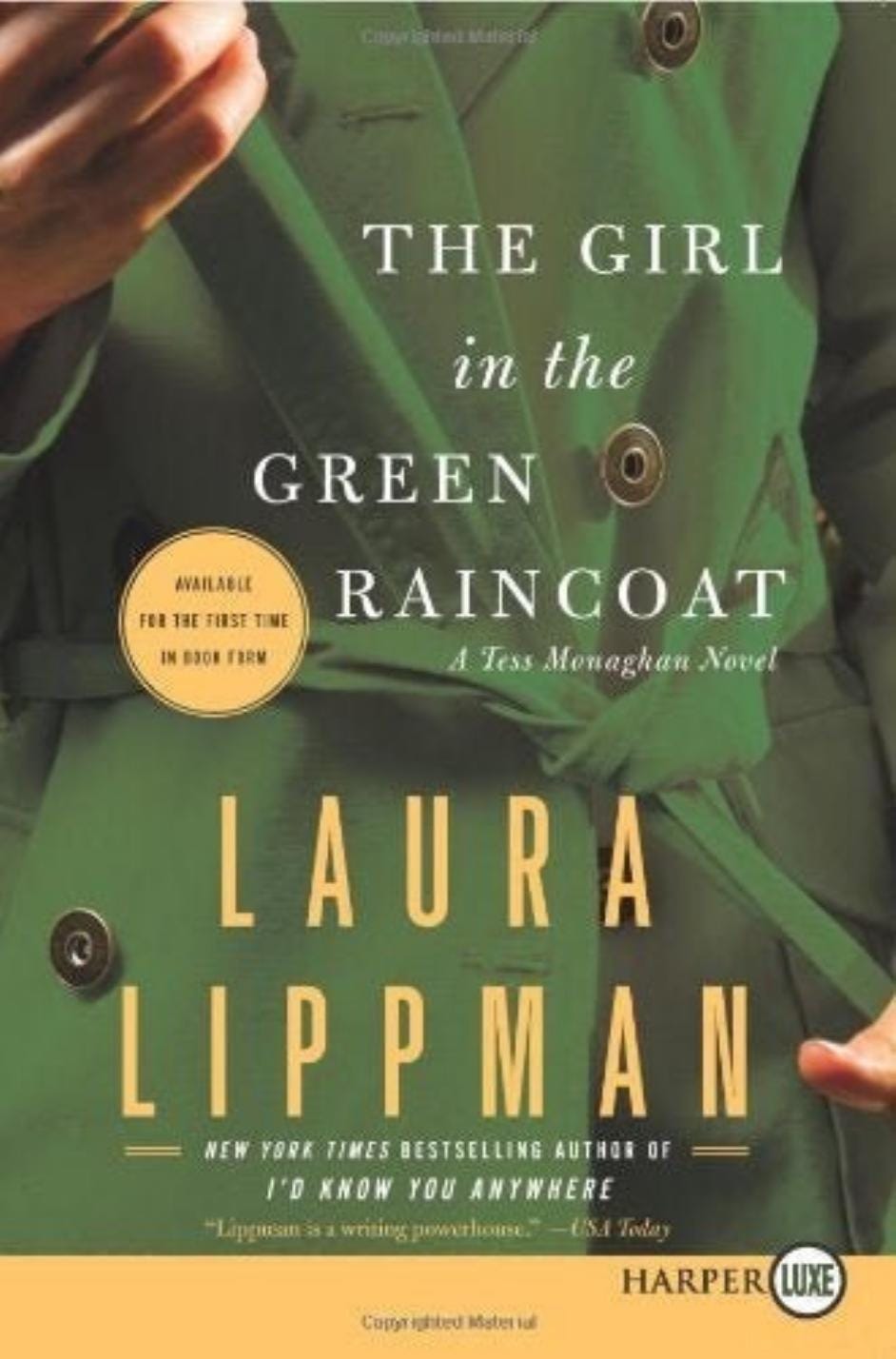 The GIRL In The GREEN RAINCOAT by Laura Lippman - Etsy Best Price! Excellent Sleuth & Family Fiction Novel!