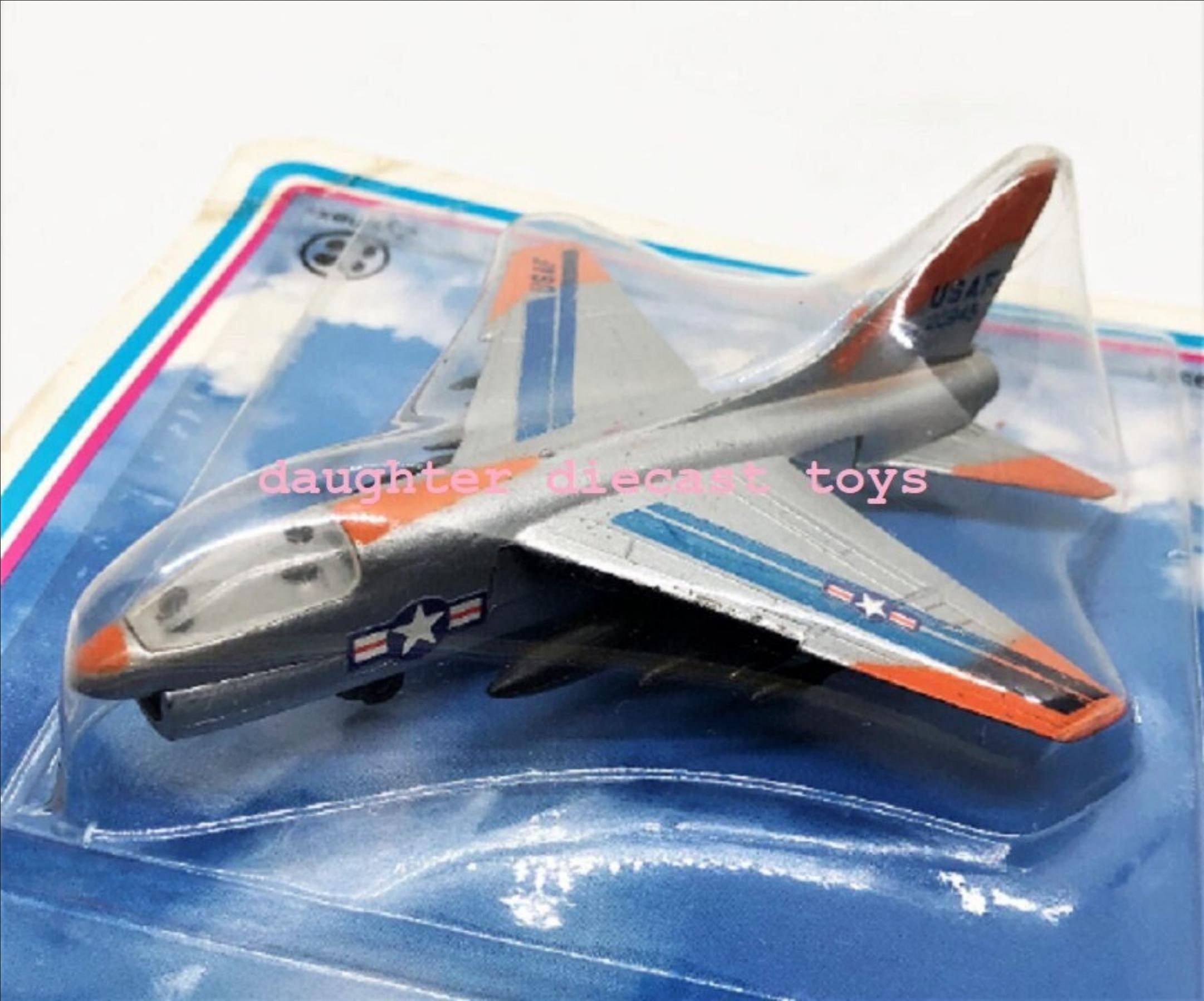 Vintage USAF CORSAIR II Miltary Aircraft Diecast Metal Airplane Mint Condition/Factory Sealed! Zlymex Zee Toys
