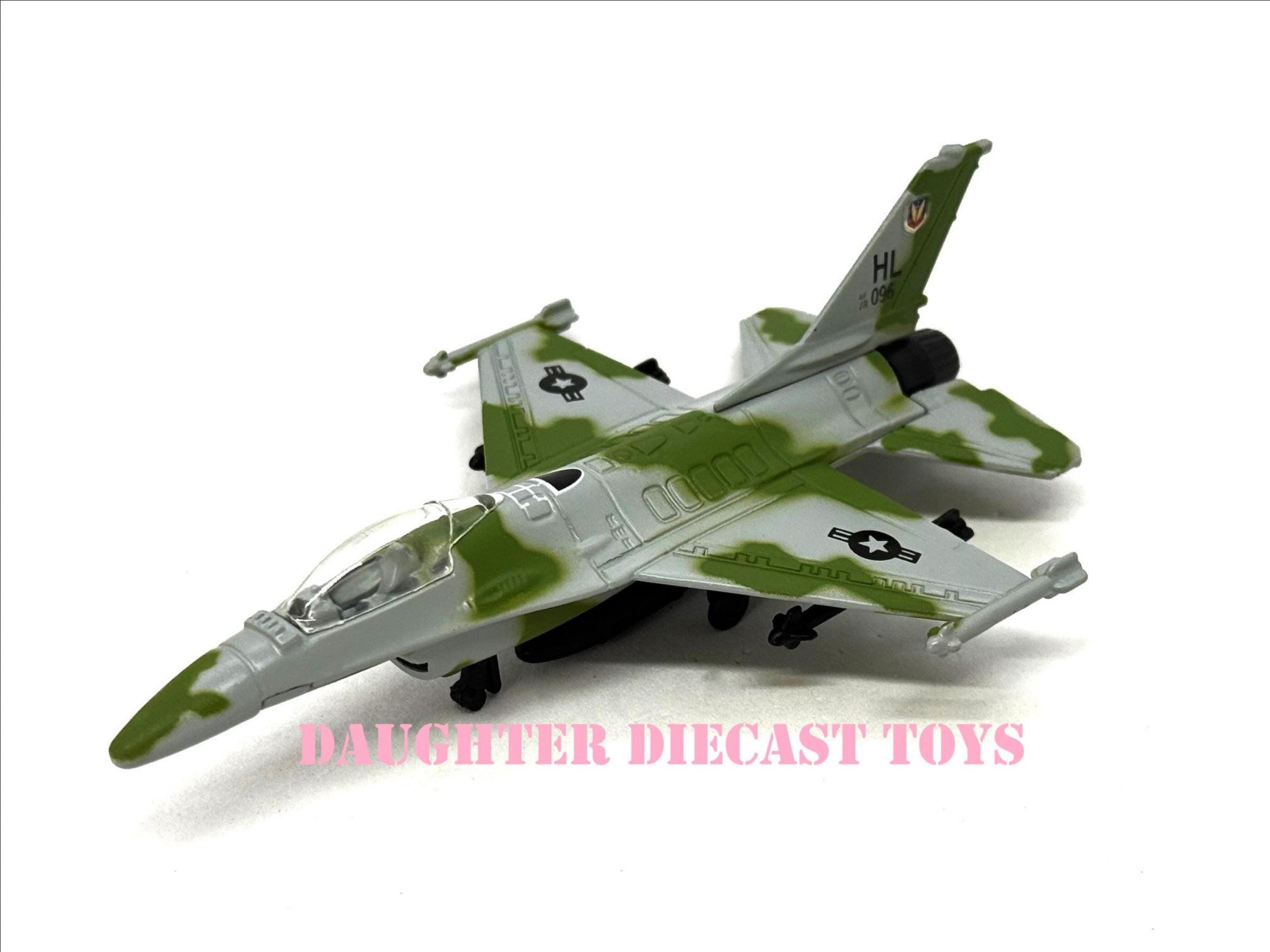 Hill, Utah A.F.B. F-16 Fighting FALCON Jet Airplane-Adult Collector Diecast Metal-Pristine Condition-Perfect Gift for Collectors!