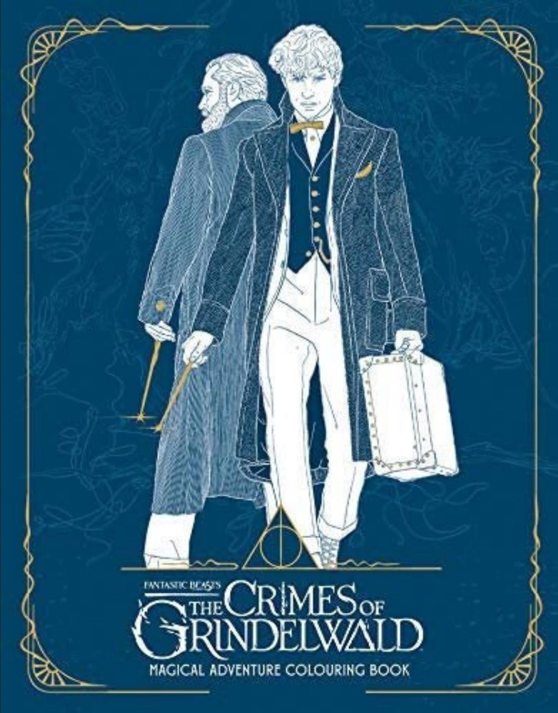 Fantastic Beasts The Crimes of Grindelwald  Magical Adventure Coloring Book - PRISTINE Condition! Wonderful Gift!Gift!